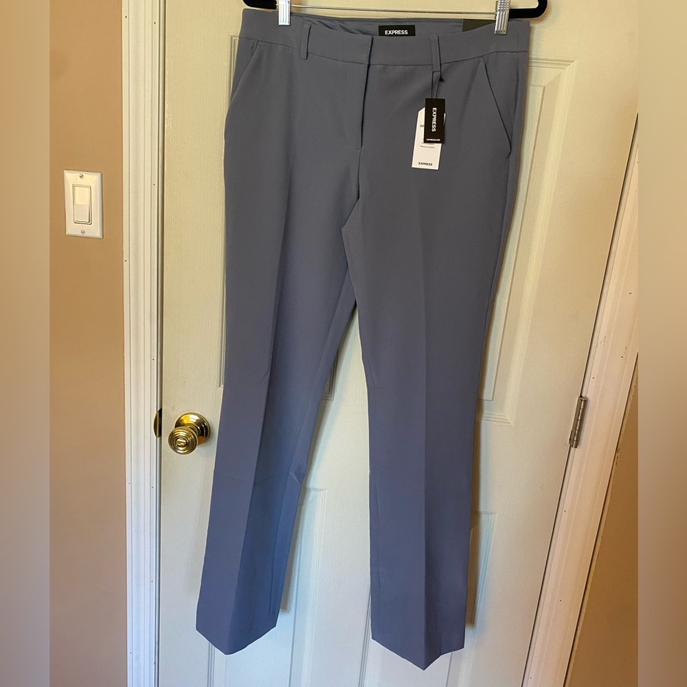 Express Boot Cut MidRise Supersoft Twill Editor Pants